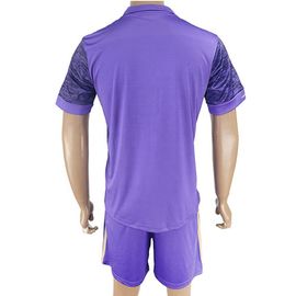 New design 100% polyester men's soccer jersey uniform with collar