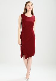 Clothing Manufacturer Summer Plain Red Women Clothing Dress