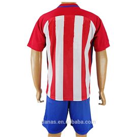 2016-2017 good quality quick dry 100% polyester club football jersey Soccer Uniform