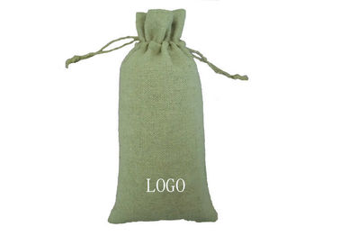 Durable Anti-dust Jute Drawstring Pouch For Food Packing Pouch