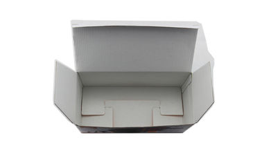 Corrugated Recycled Printing Box Packaging UV Coating , Craft Paper Boxes