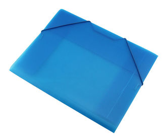 Elastic Closure Plastic File Folder Sheets Portfolio With String Lock